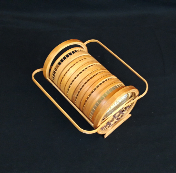 set de 6 sous verre vintage n°7349