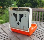 Balance murale vintage Soehnle / Orange / n°7419