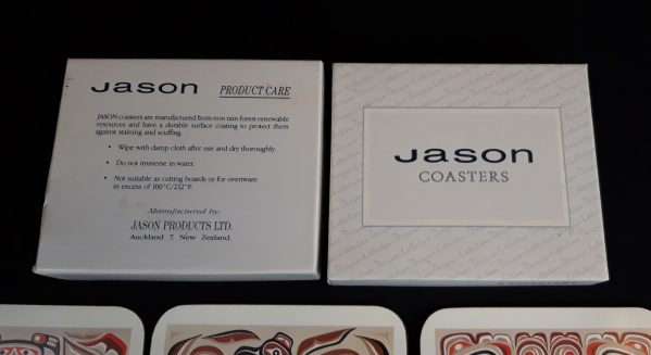 Lot de 6 sous verre vintages Jason n°7698