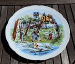 Assiette vintage Les Landes n°7725