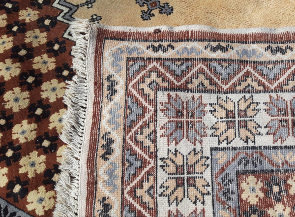 Tapis / Laine / Maroc / Fait main / n°7766