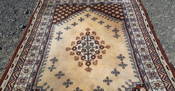 Tapis / Laine / Maroc / Fait main / n°7766