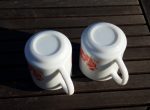 Lot de 2 mugs vintages Arcopal Volubilis n°7891