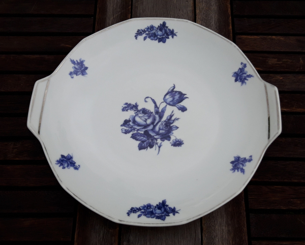 Ancien plat a tarte Art Déco Limoges n°7953