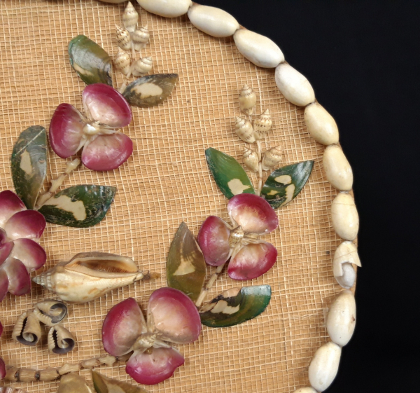 Cadre vintage coquillages n°3104