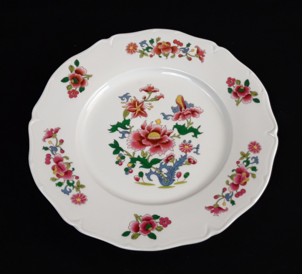 Plat en porcelaine de Sologne n°3250