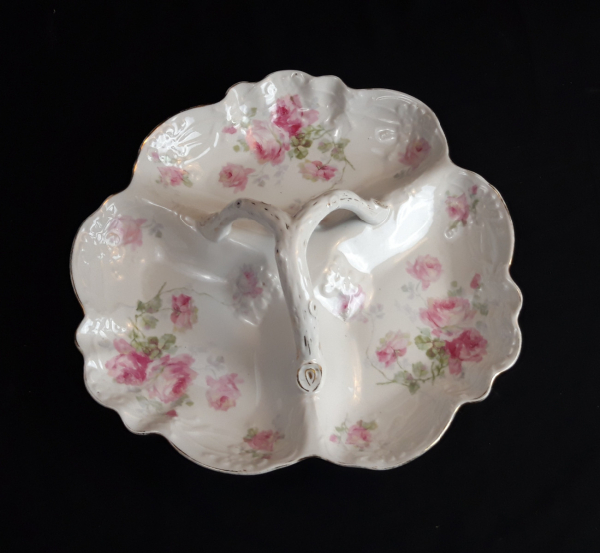 Ancien plat Mendiant Porcelaine de Limoges n°6279