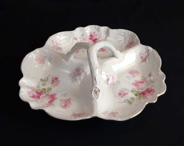 Ancien plat Mendiant Porcelaine de Limoges n°6279