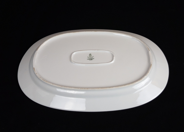 Plat vintage en porcelaine n°3128