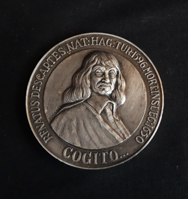 Ancienne médaille Descartes n°6341