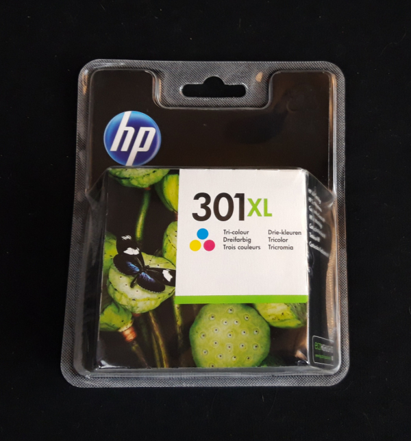 Cartouche d'encre HP 301XL Trois couleurs n°6390