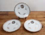 Lot de 3 assiettes vintages n°6591