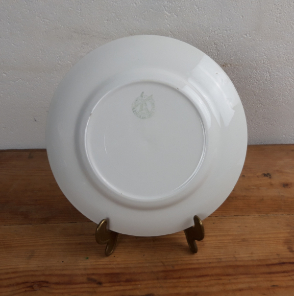 Assiette vintage / Orchies / vichy / Nappe n°6618