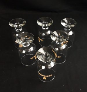 Lot de 6 verres a bière Guinness n°6681