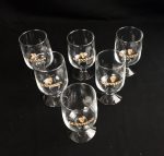 Lot de 6 verres a bière Guinness n°6681