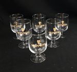 Lot de 6 verres a bière Guinness n°6681