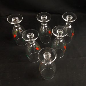 Lot de 6 verres Cidraie n°6677