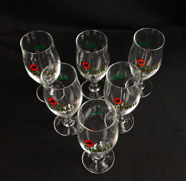 Lot de 6 verres Cidraie n°6677