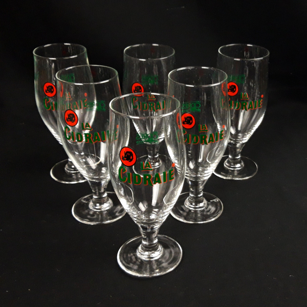 Lot de 6 verres Cidraie n°6677