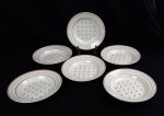 Lot 6 assiettes a soupe vintages n°6658