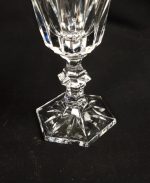 Lot de 6 verres a pied en cristal n°6930