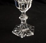 Lot de 6 verres a pied en cristal n°6931