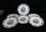 Lot de 6 grandes assiettes n°6995