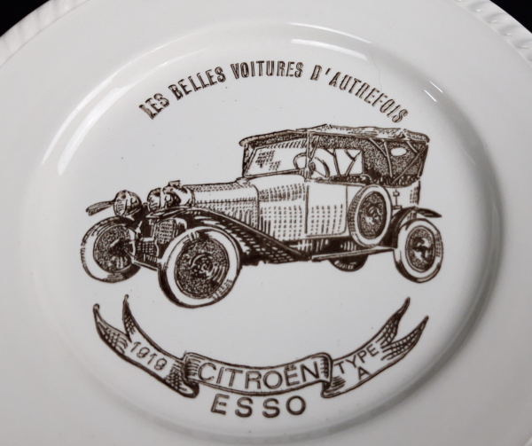 Assiette Belles voitures d'autrefois / Citroen / n°0151