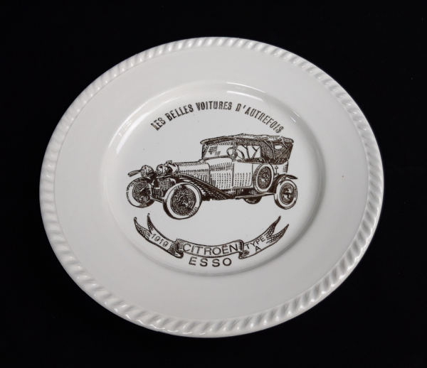 Assiette Belles voitures d'autrefois / Citroen / n°0151