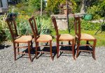 Lot de 4 chaises art nouveau n°0279