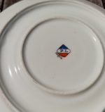 Saucière vintage en porcelaine / Fleurs / n°0512