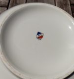 Soupière vintage en porcelaine / Fleurs / n°0511