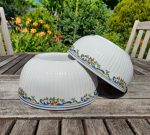 Lot de 2 anciens saladiers en porcelaine n°0508