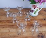 Lot de 6 anciennes coupes a champagne n°0551