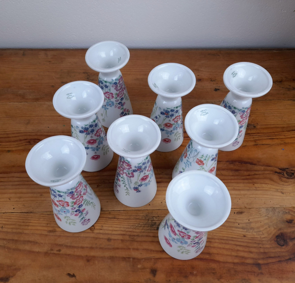 Lot de 8 mazagrans en porcelaine Haviland n°0558