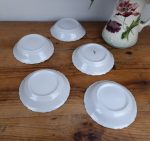 Lot 5 anciennes coupelles en porcelaine / enfants / n°0673