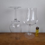 Lot de 6 grands verres en cristal n°0656