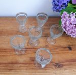 Lot de 6 verres vintage a apéritif n°0720