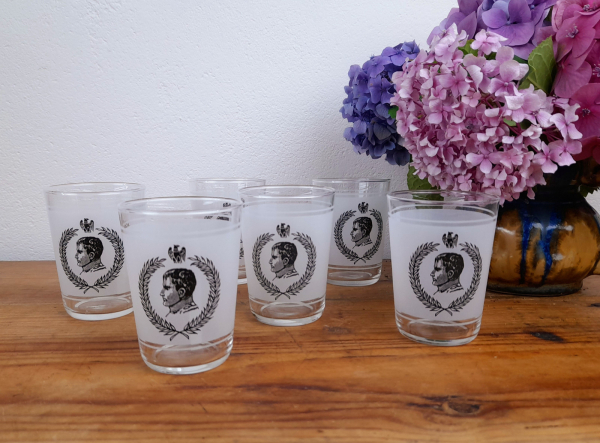 Lot de verres vintages Napoléon n°0725