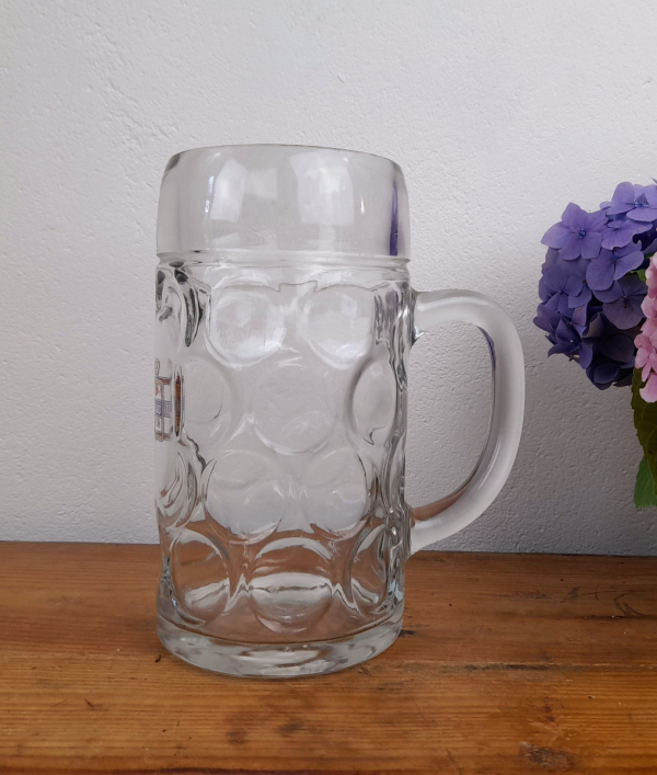 Choppe vintage Karlsbrau 1 litre n°0695