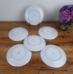 Lot 6 assiettes vintages chinoises n°0749