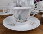 Service a café vintage en porcelaine n°0700