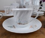 Service a café vintage en porcelaine n°0700