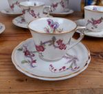 Lot de 6 tasses Bernardaud Paradis n°0747