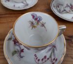 Lot de 6 tasses Bernardaud Paradis n°0747