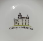 Ancien cendrier Chateau de Mercues n°0320