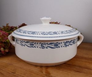 Soupière vintage en faience Badonviller n°0841