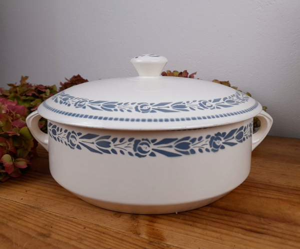 Soupière vintage en faience Badonviller n°0841