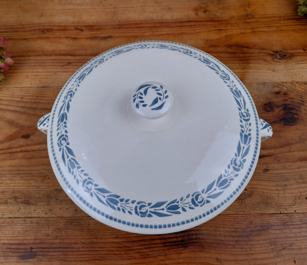 Soupière vintage en faience Badonviller n°0841