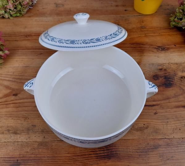 Soupière vintage en faience Badonviller n°0841